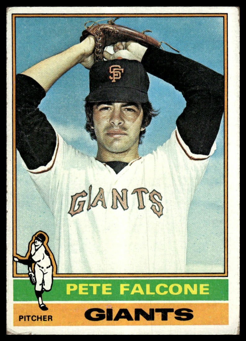 1976 Topps #524 Pete Falcone