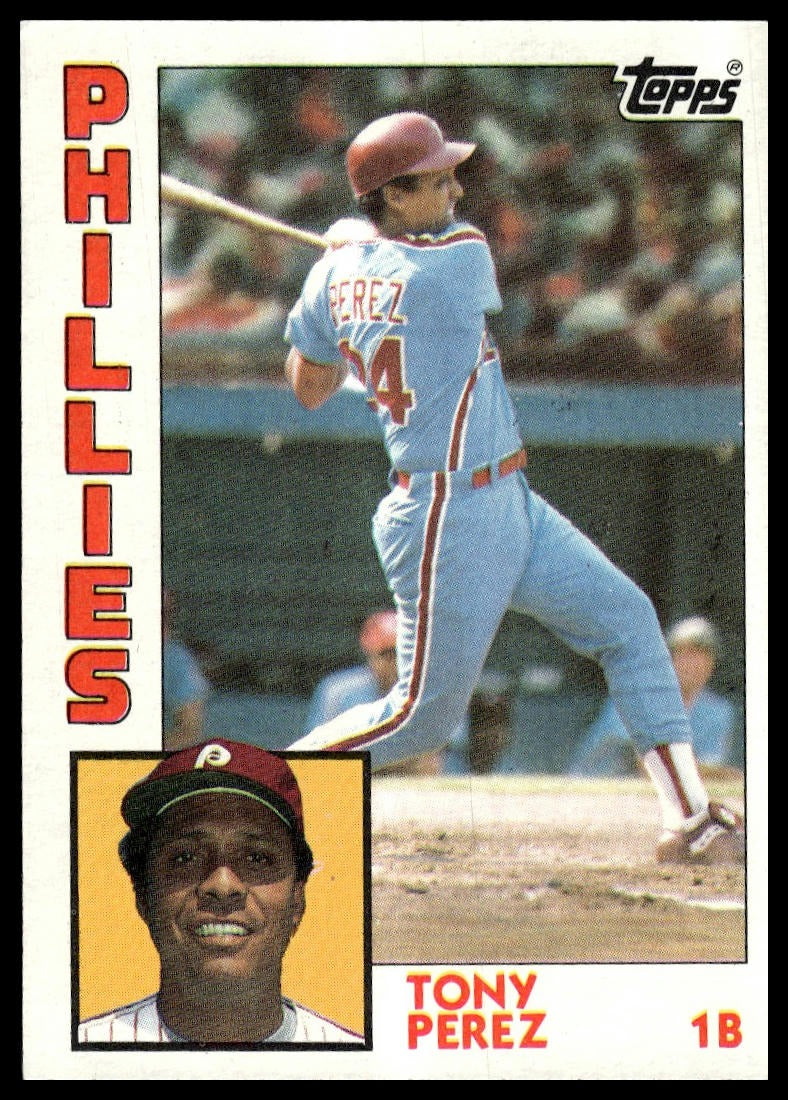 1984 Topps #385 Tony Perez