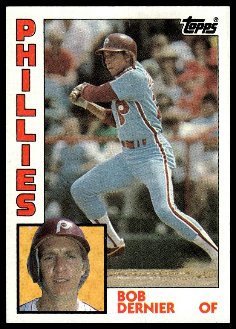 1984 Topps #358 Bob Dernier