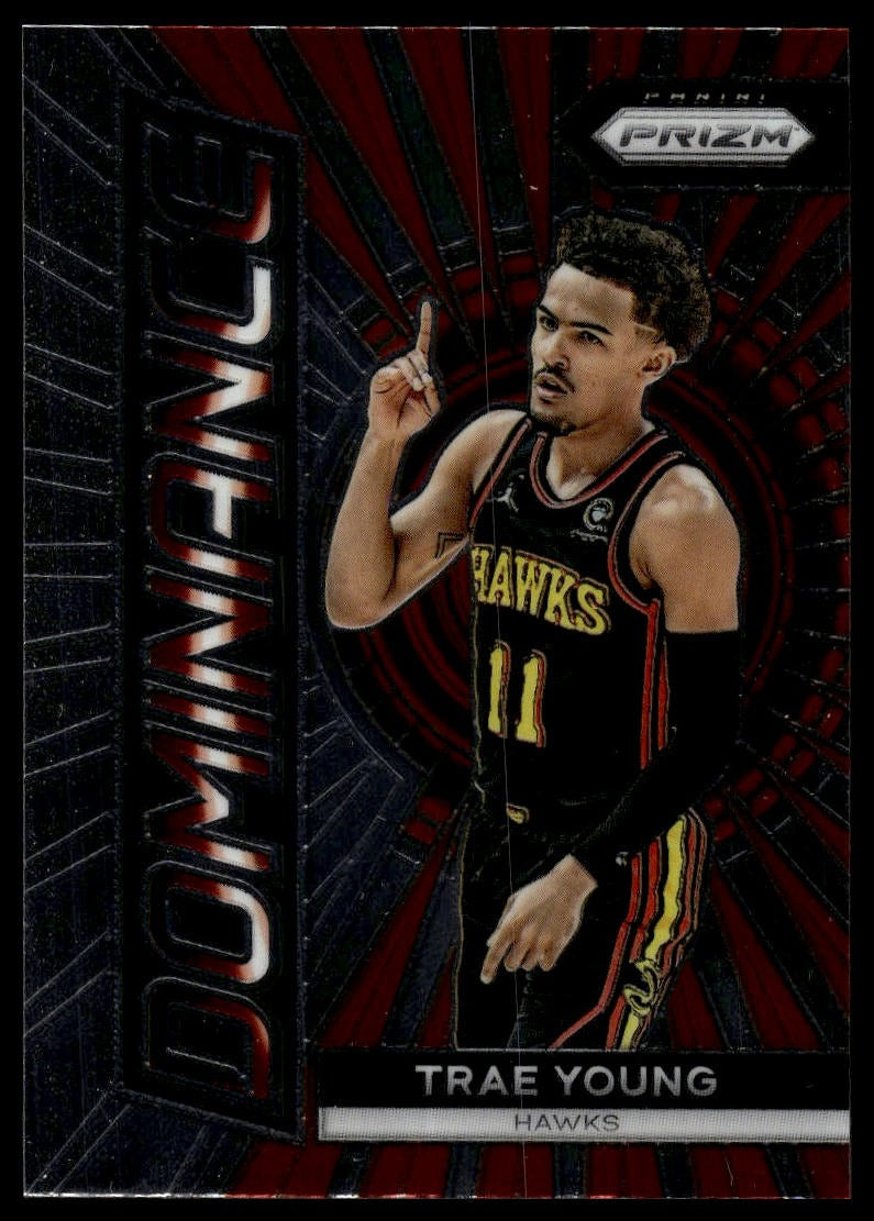 2023-24 Panini Prizm #14 Trae Young Dominance
