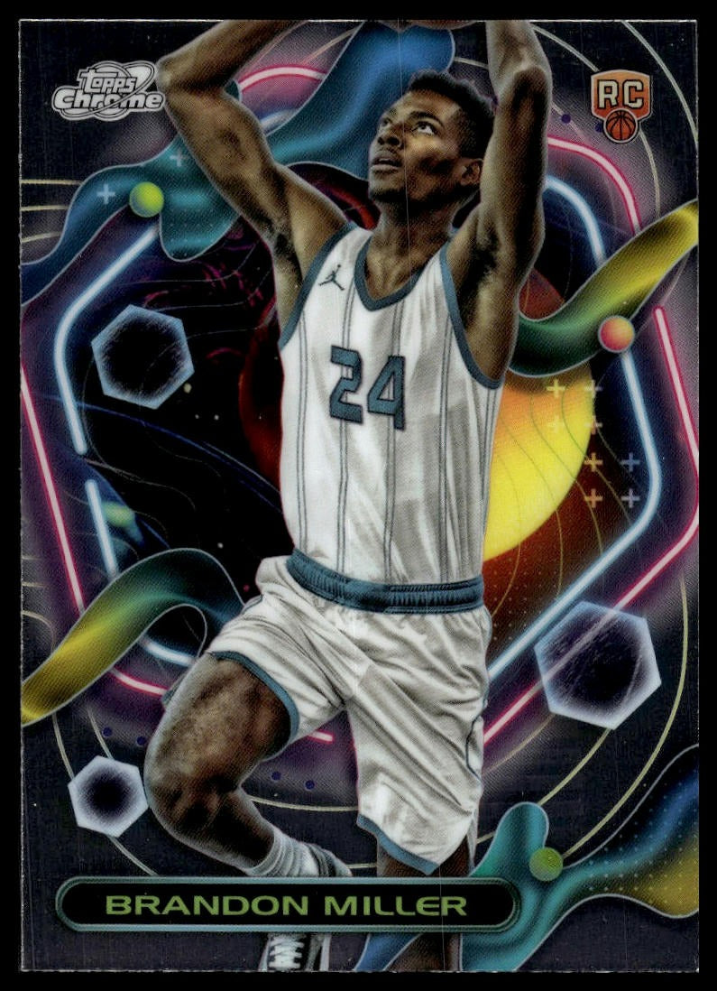 2023-24 Topps Chrome Cosmic #152 Brandon Miller