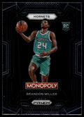 2023-24 Panini Prizm Monopoly #15 Brandon Miller
