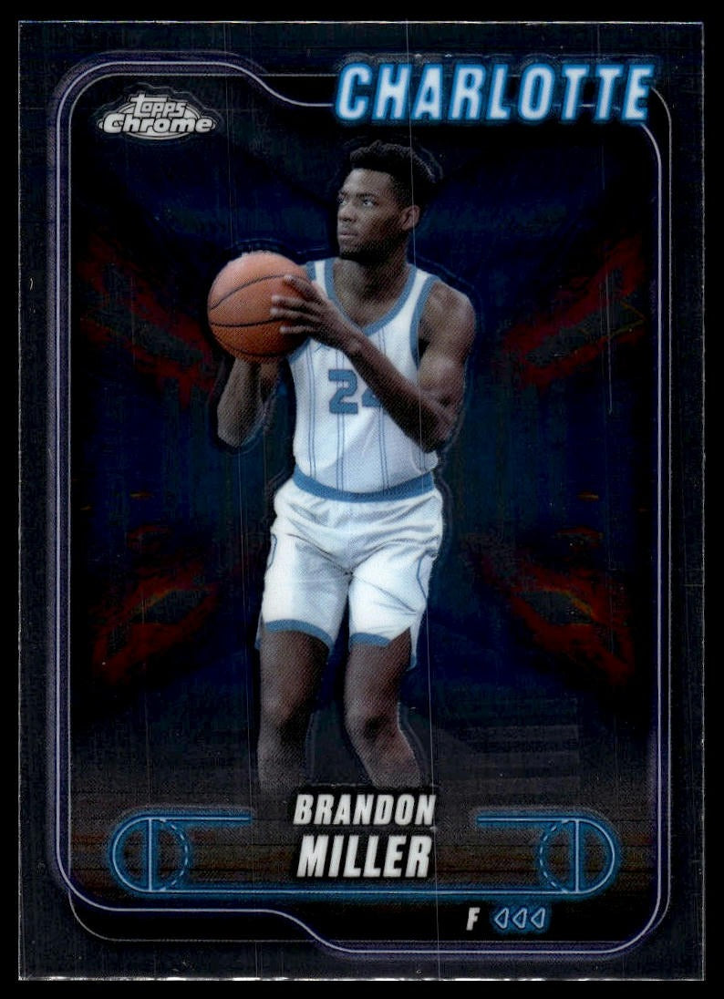 2024-25 Topps Chrome #61 Brandon Miller