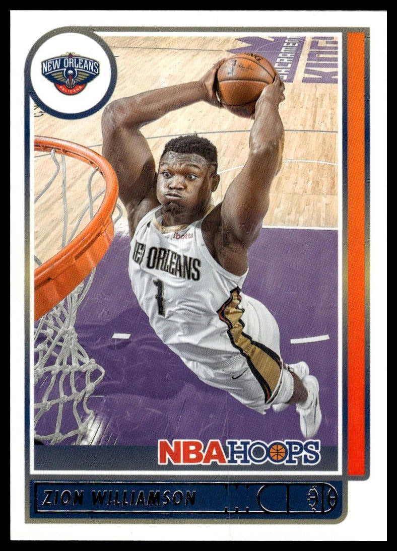 2021-22 Hoops #84 Zion Williamson