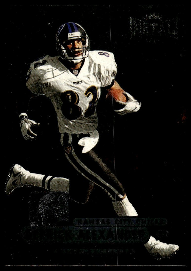 1998 Metal Universe #84 Derrick Alexander