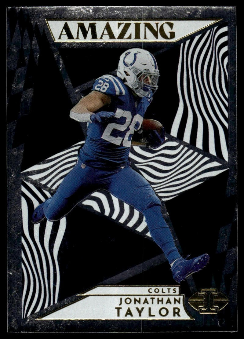 2022 Panini Illusions #A-7 Jonathan Taylor Amazing