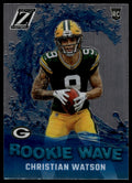 2022 Zenith #RW-CW Christian Watson Rookie Wave