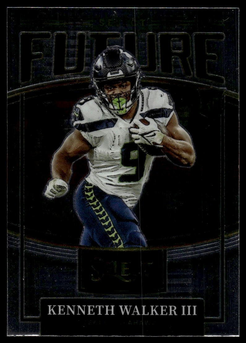 2022 Panini Select #SF-12 Kenneth Walker III Select Future