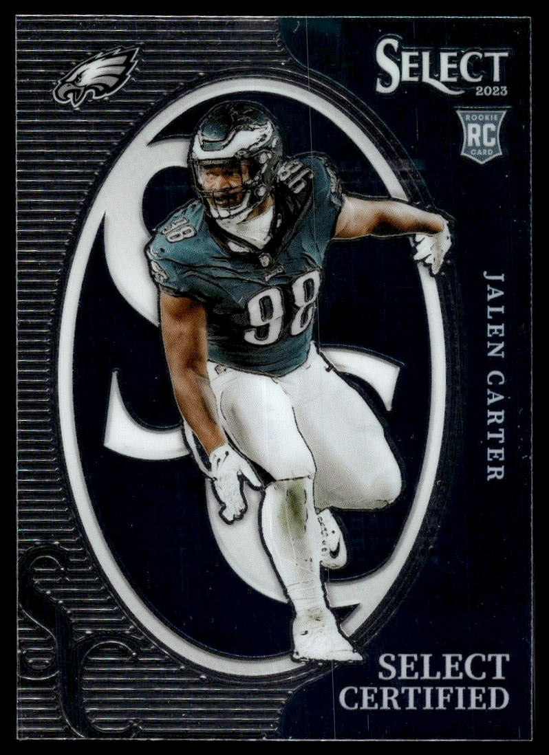 2023 Panini Select #CRO-JCA Jalen Carter Select Certified Rookies